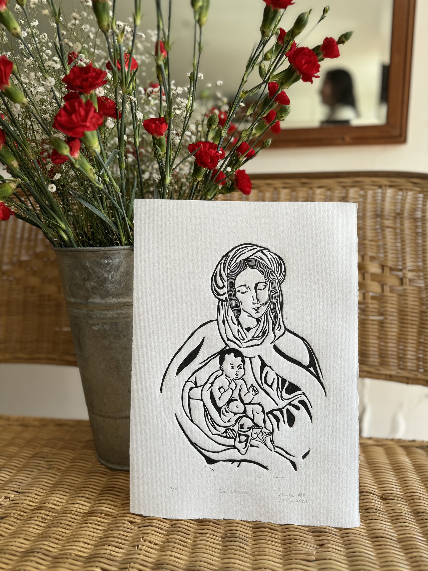 Virgin with child Jesus