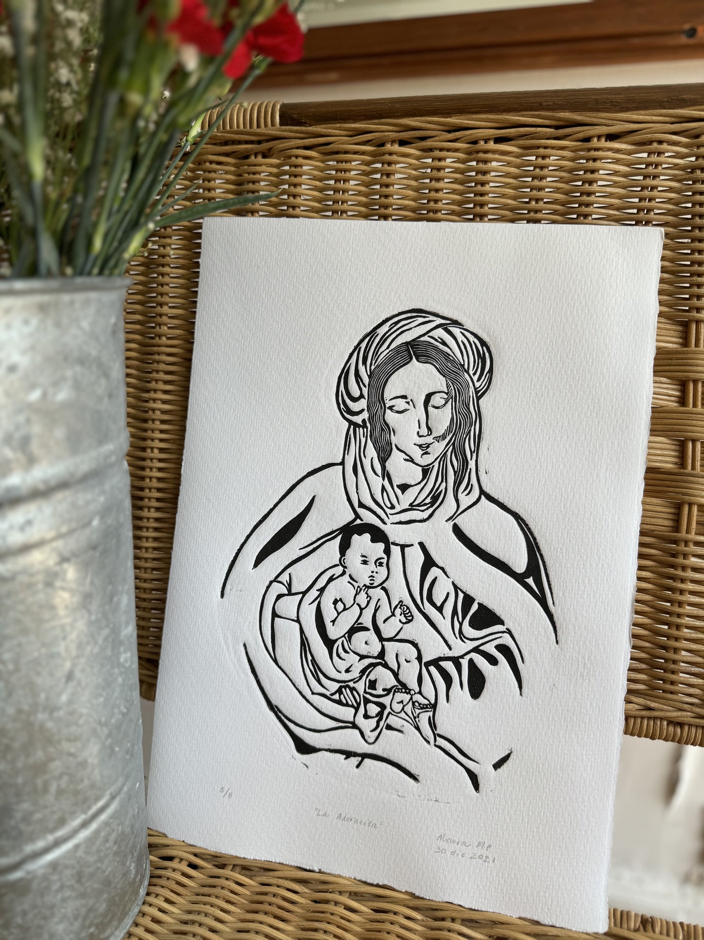 Virgin with child Jesus