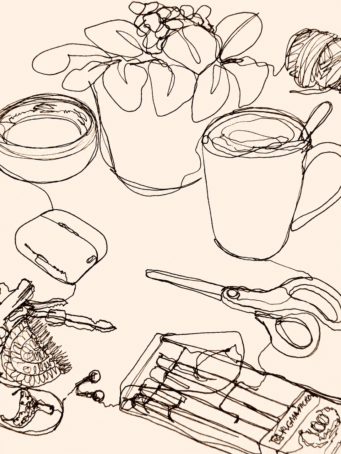 Drawing session