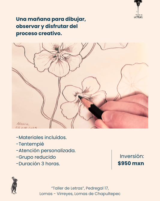 Taller Dibujando Flores