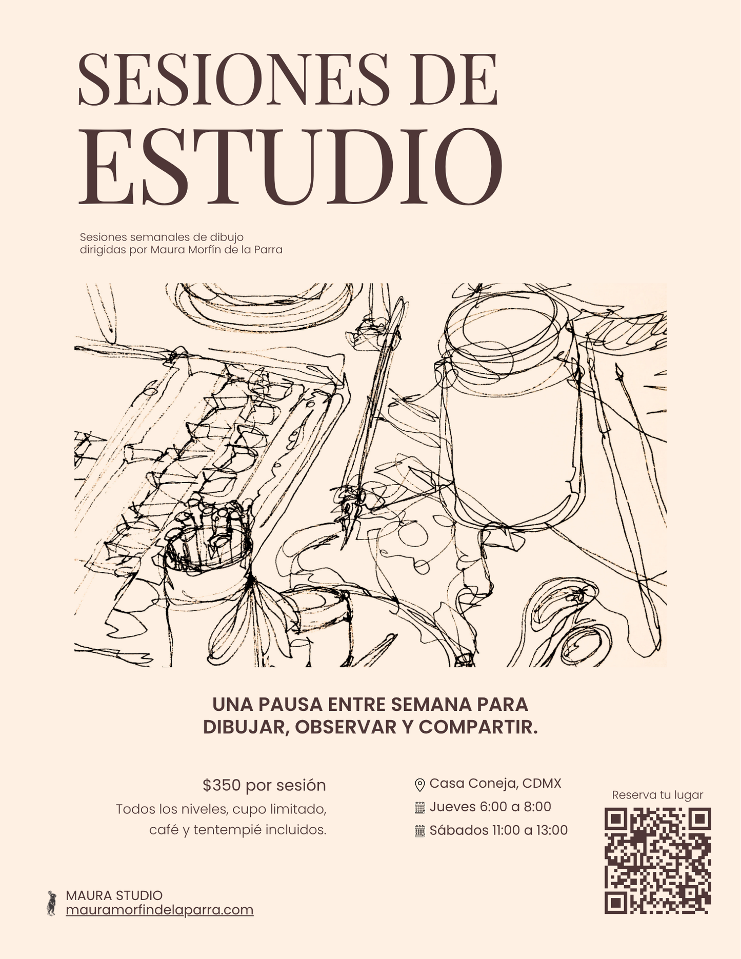 Sesión de dibujo