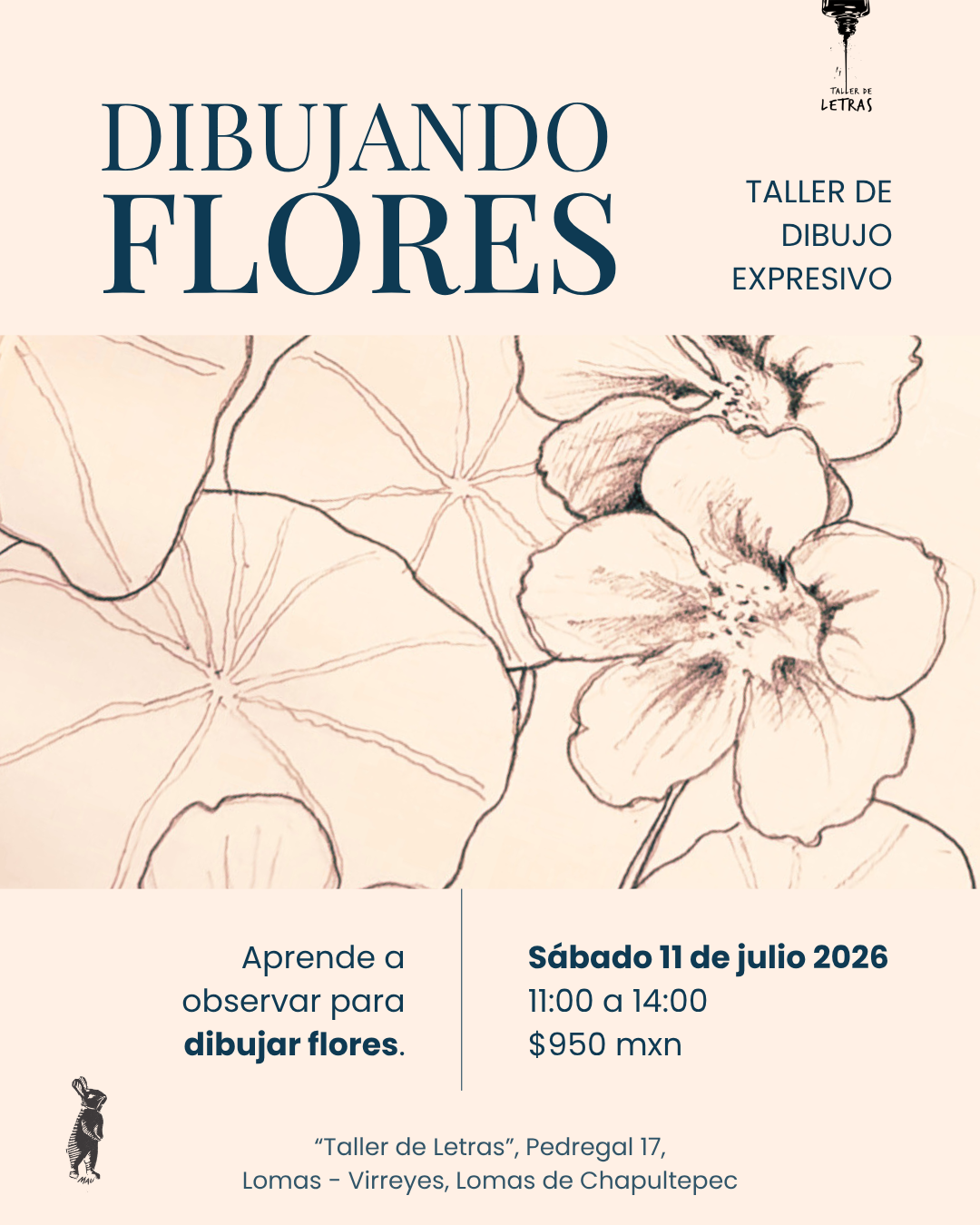 Taller Dibujando Flores